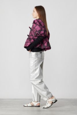 GANNI(ガニー)のBotanical Jacquard Peplum Blouse通販