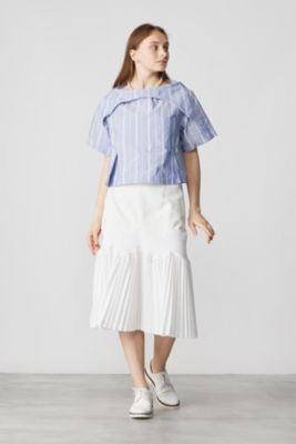 TOGA PULLA(トーガ プルラ)のMemory taffeta blouse通販