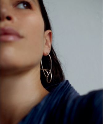 BAR Jewellery(バージュエリー)のFLORA（両耳ピアス）シルバー