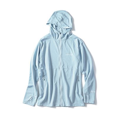 mont-bell M クールパーカー ライトグレー mont-bell 新品 モンベル Cool Full-Zip Hoodie Women's クール