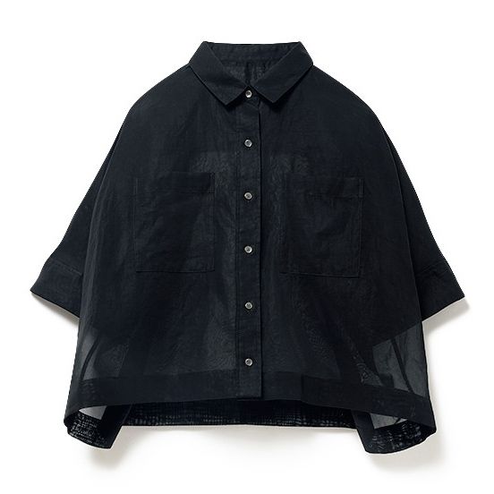 MICA & DEAL(マイカ　アンド　ディール)/【LEE別注】【洗える】collared tent shirt