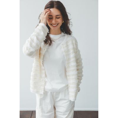 �T�����Ƃ����a�����aJK�A��[�H�D�ɂ�����IADAWAS �uFRINGE KNIT CARDIGAN�v
