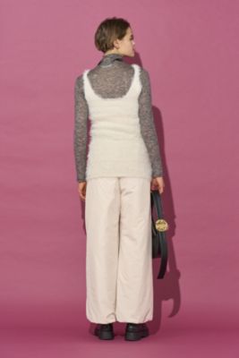 AMOMENTO(アモーメント)のSHAGGY KNIT DRESS通販 | mirabella