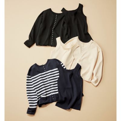 12closet(トゥエルブクローゼット)の【コラボ】【洗える】前後2WAY