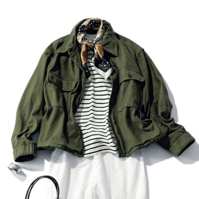 ★nininini ★ Oblada オブラダ　ミリタリージャケット Oblada(オブラダ)の【洗える】MILITARY AVIATOR JACKET通販