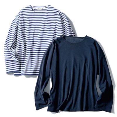 oblada / オブラダ | 2024AW | コットン混 クルーネック スウェット | F | ピンク | レディース OUTLET】BILLABONG レディース 【SURF CAPSULE】 SALTY DAYZ LS