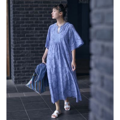 ne Quittez pas(ヌキテパ)のMULTI STRIPE MESH WIDE TOTE BAG