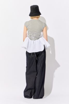 値下げ⭐︎CECILIE BAHNSEN セシリーバンセン selena top CECILIE BAHNSEN-SELENA TOP/LIGHT BLUE - VISITFOR