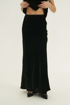 新品未使用　CLANE VELOUR MERMAID LINE SKIRT 新品未使用 CLANE VELOUR MERMAID LINE SKIRT（セール】LINEN