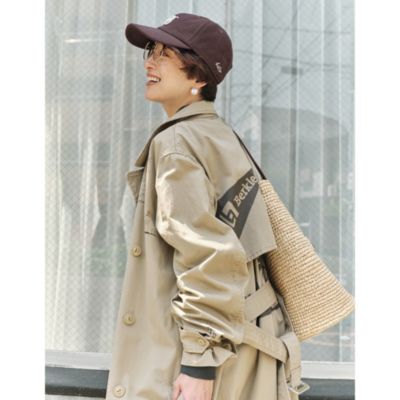 美品　MADISONBLUE チェック柄 トレンチコート 2025年最新】MADISON BLUE トレンチコート・スプリングコートの