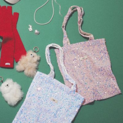Uhr(ウーア)のSpangle Velour Tote通販 | 集英社HAPPY PLUS STORE