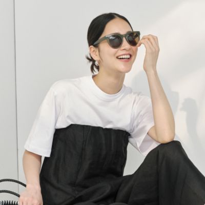 three dots(スリードッツ)の【unisex】2パックTシャツ モダンフィット通販 | 集英社HAPPY PLUS STORE