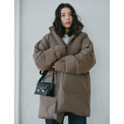 モデル身長165cm BROWNKAHKI/FREE