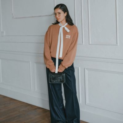 Scye(サイ)のFleece Back Jersey Sweat Shirt通販 | 集英社HAPPY PLUS