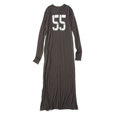 アンスクリア　inscrire INSCRIRE(アンスクリア)のコットンカシミアナンバリングドレス通販