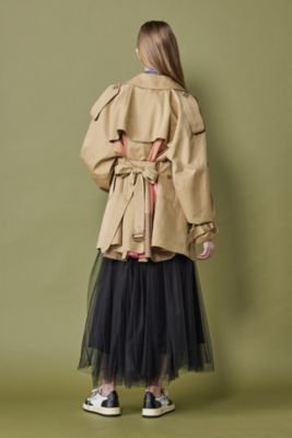 美品✨ chika kisada チュール プリーツ ロングスカート 23SS Chika Kisada（チカ キサダ）の「【Chika Kisada/チカキサダ】EX