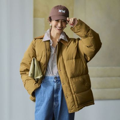 Shinzone(シンゾーン)のSUEDE COLLAR DOWN JACKET通販 | 集英社HAPPY