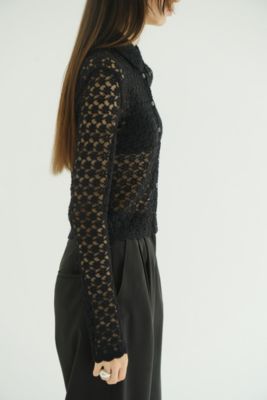 CLANEブラックサイズ0 セール】【CLANE/クラネ】SIDE CIRCLE CUT PANTS/サイドサークル