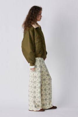 MUVEIL(ミュベール)のワイルドシングスコラボ ボンバージャケット通販