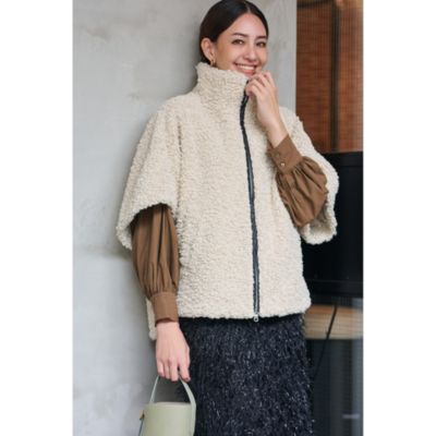 three dots(スリードッツ)のPoodle Boa Short Sleeve通販 | 集英社