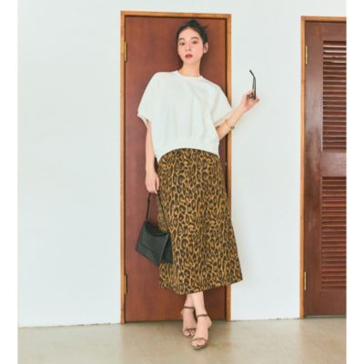 TOURNON(トゥルノン)のJACQUARD LEOPARD EASY SK通販 | 集英社HAPPY