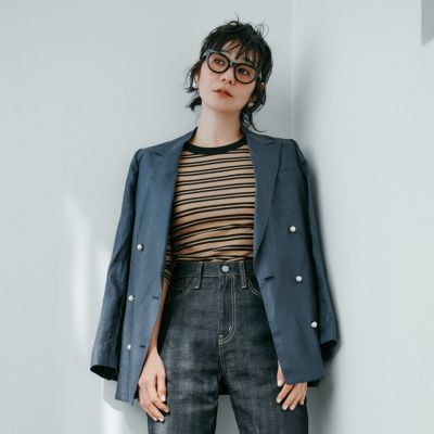 MADISONBLUE(マディソンブルー)のUNLINED BLEECKER W6B BLAZER LINEN