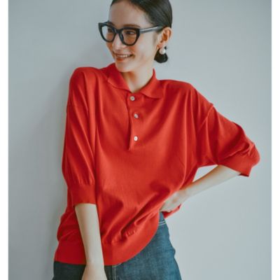Oblada(オブラダ)のSUMMER HENRY POLO KNIT通販 | 集英社HAPPY PLUS STORE