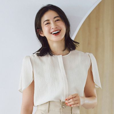 M7days(エムセブンデイズ)の【高垣麗子さんコラボ】【洗える】シボ感