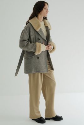 CLANE(クラネ)のBOA COLLAR MILITARY COAT通販 | mirabella