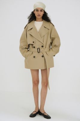 CLANE(クラネ)のOVER SHORT TRENCH COAT通販 | mirabella