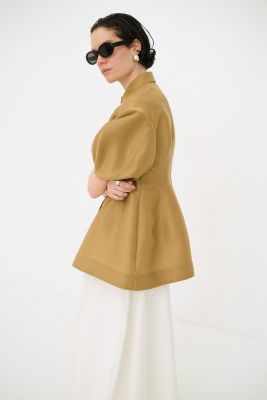 CLANE(クラネ)のWAIST SHAPE PAFF SLEEVE TOPS通販 | mirabella