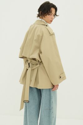 CLANE(クラネ)のOVER SHORT TRENCH COAT通販 | mirabella（ミラベラ