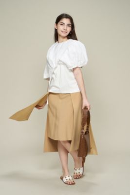 AKIRANAKA Cande panel skirt