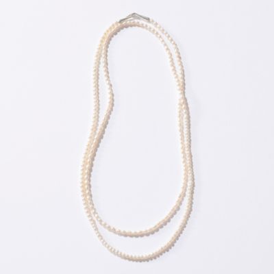 Rieuk 
White Pearl Long Necklace
￥38,500