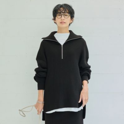 SLOANE(スローン)の【HPS別注】ハーフZIPリブニット通販 | LEE