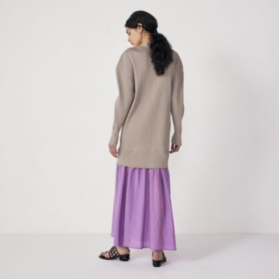 AKIRANAKA(アキラナカ)のLuz combination cardigan dress通販