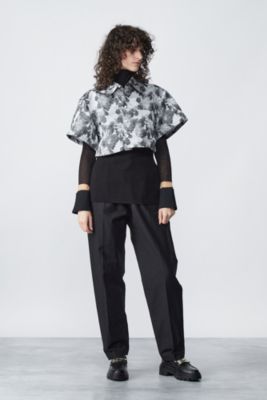 TOGA Flower jacquard shirt