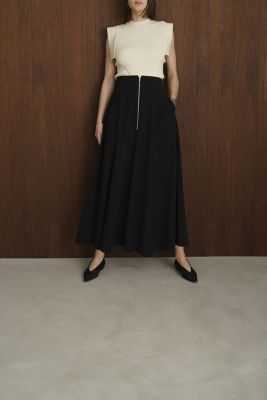 CLANE(クラネ)のFRONT ZIP FLARE SKIRT通販 | 集英社HAPPY PLUS STORE