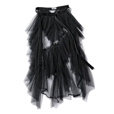 MARGE(マージ)のPleated tulle wrap skirt通販 | 集英社HAPPY PLUS STORE
