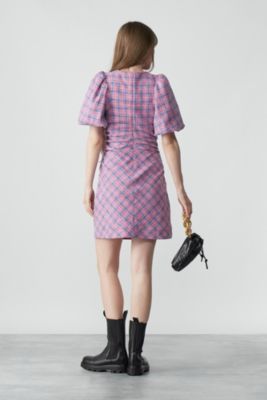 GANNI(ガニー)のCheck Suiting Mini Dress通販 | mirabella GANNI(ガニー)のCheck Suiting Mini Dress通販 | mirabella