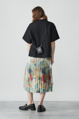 TOGA PULLA Metallic print skirt