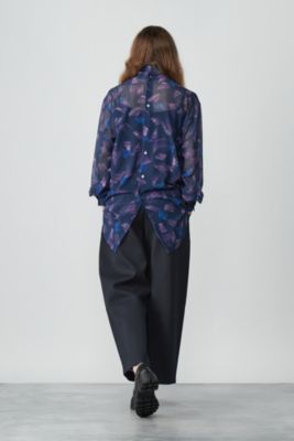 TELMA Printed Chiffon Shirt