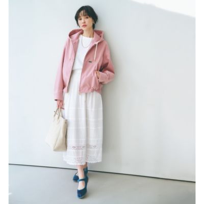 集英社HAPPY PLUS STORE12closet（トゥエルブクローゼット）/【洗える】コットンレーススカート