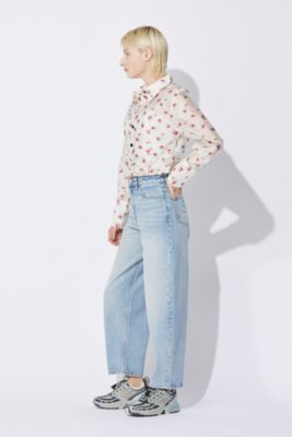 GANNI Organza Jacquard Shirt