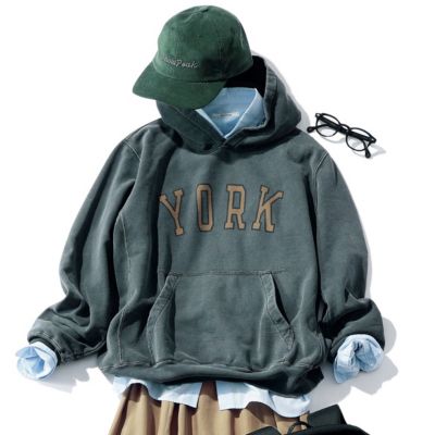 【REMI RELIEF/レミ レリーフ】 HOODIE パーカー REMI RELIEF(レミ レリーフ)の【洗える】SP加工裏毛パーカー