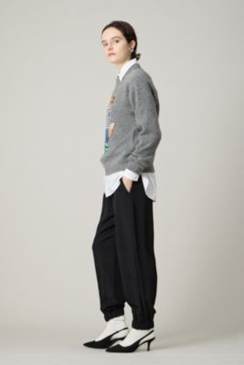 未使用•新品 ブラミンクシルクドロストパンツ