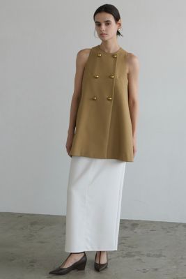 CLANE(クラネ)のDOUBLE BUTTON FLARE TOPS通販 | 集英社HAPPY