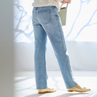 【美品】24 upper hights the woman upper hights(アッパーハイツ)デニムパンツ HE WOMAN ザ