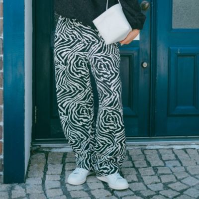★新品未使用★oblada ZEBRA PANTS ☆新品未使用☆oblada ZEBRA PANTS - メルカリ