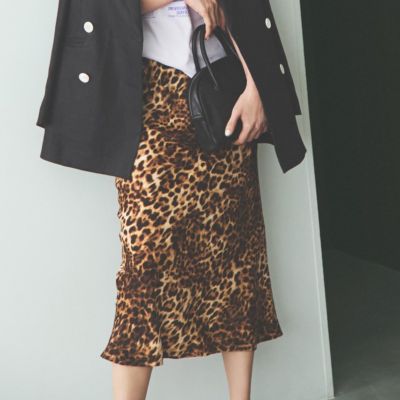 OBLI⭐️オブリ大人気♡レオパードフレアスカート Oblada(オブラダ)のLEOPARD SKIRT通販 | 集英社HAPPY PLUS STORE